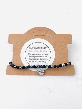 Trust The Timing Bracelet | Patience & New Beginnings